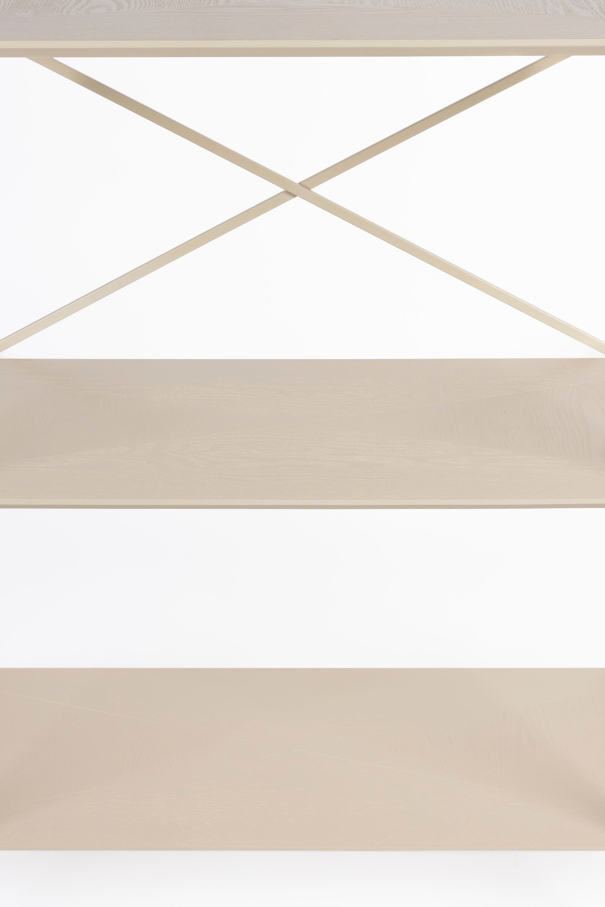 Marcio Beige Wood Open Display Unit